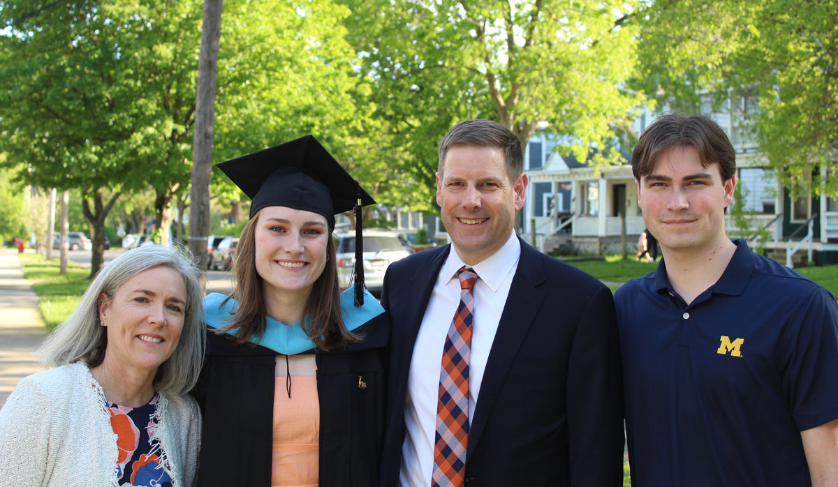 Julie Strehle and Family